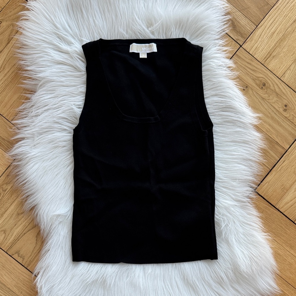 MICHAEL Michael Kors Black Tank Top